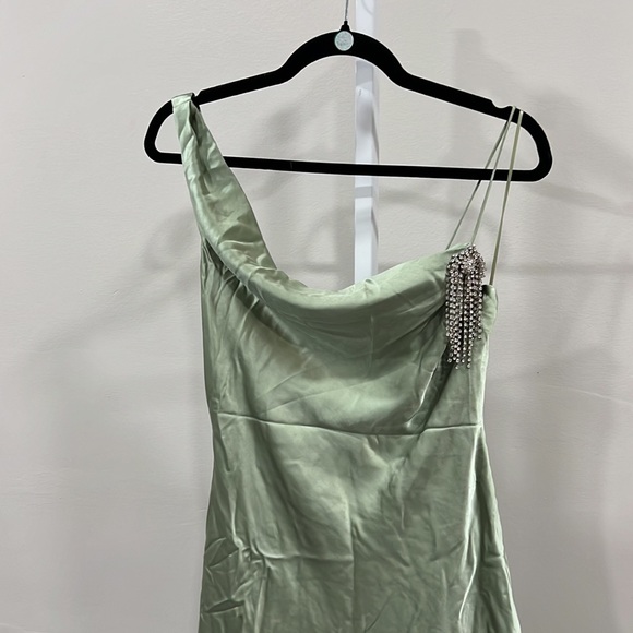 MISHA Chandra Dress in Sage - Picture 4 of 9